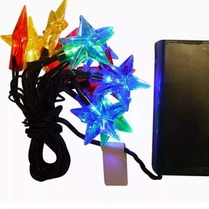 3.5ft battery-operated Twinkle Star light string. The UltraLED